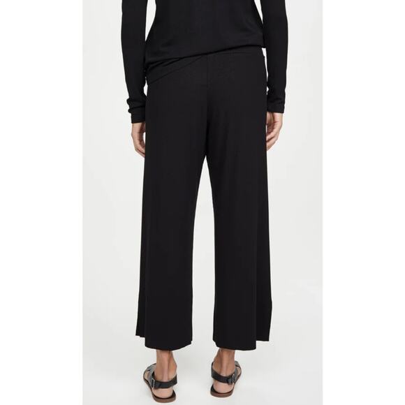LNA Kismet Black Rib Split Hem Pant XS - Picture 4 of 9